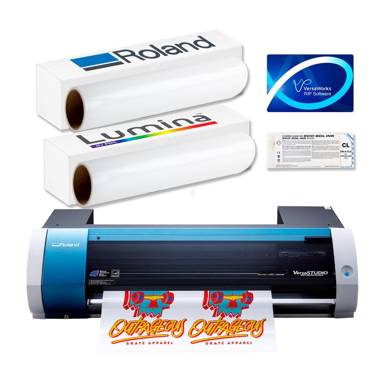 Roland BN-20A Versastudio Desktop Inkjet Printer/Cutter