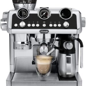 De'Longhi EC9665M La Specialista Maestro Espresso Machine, Stainless Steel, Silver,Black