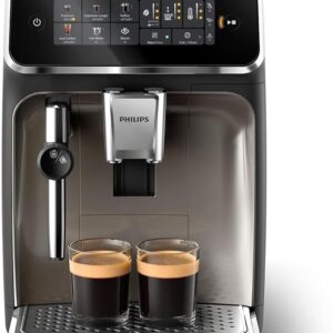 PHILIPS 3300 Series Fully Automatic Espresso Machine Black Chrome (EP3326/90)
