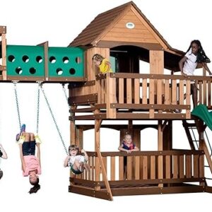 Backyard Discovery Woodridge Elite Cedar Swing Set