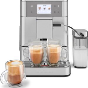 KitchenAid Fully Automatic Espresso Machine KF7 with Milk Attachment, KES8557SX, Stainless Steel