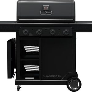 Charbroil Pro Series 4-Burner Gas Grill and Griddle with Side Burner
