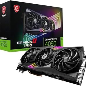 MSI GeForce RTX 4090 Gaming Trio 24GB GDDR6X VRAM Graphics Card G4090GT24