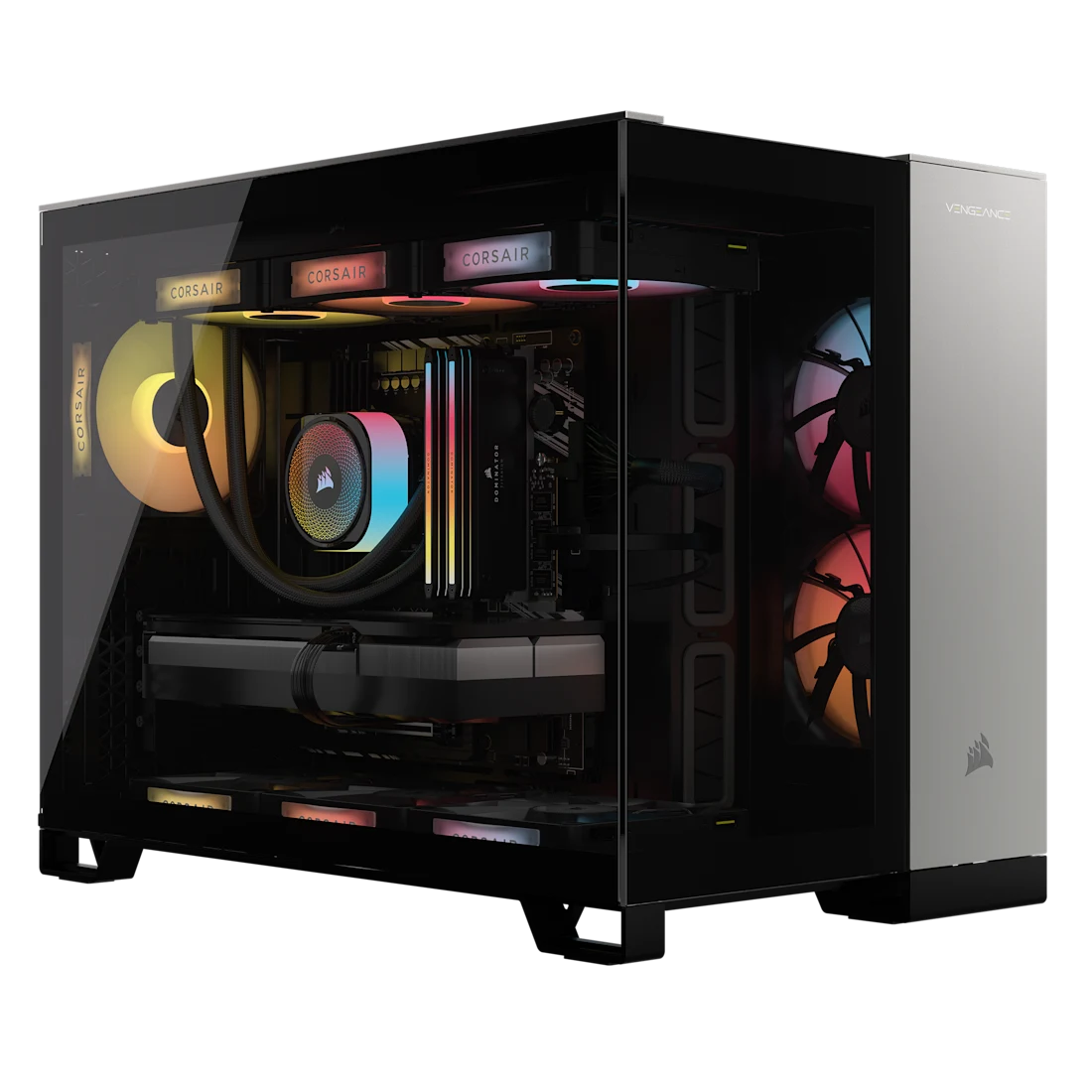 CORSAIR VENGEANCE i5200 Gaming PC Black/Satin Gray Intel Core Ultra 9 285K