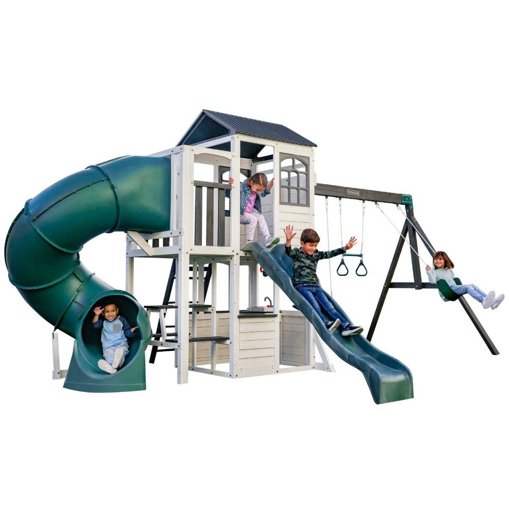 Kids Kidkraft Wrangler Way Swing Set Installation Available Outdoor
