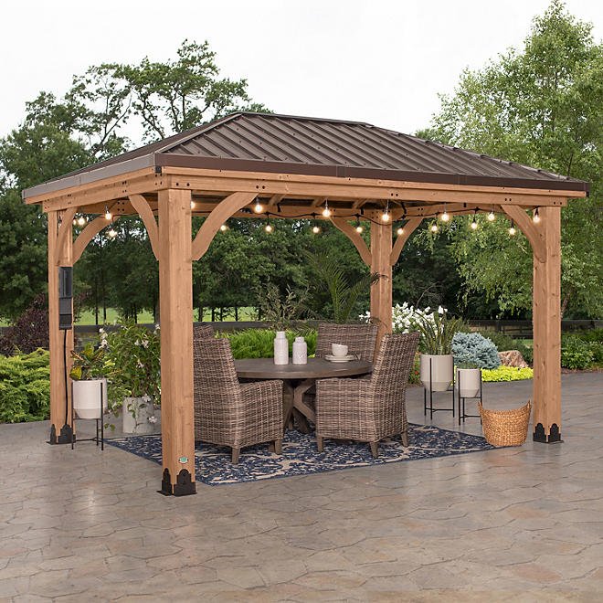 Backyard Discovery 14x10 Cordova Gazebo Installtion Included